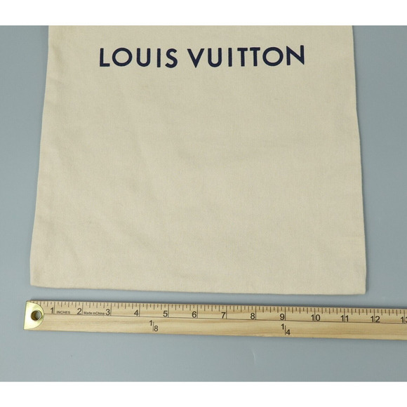 Louis Vuitton Dust Bag Size Large Cream 18.5" x 11.5" - Picture 10 of 11